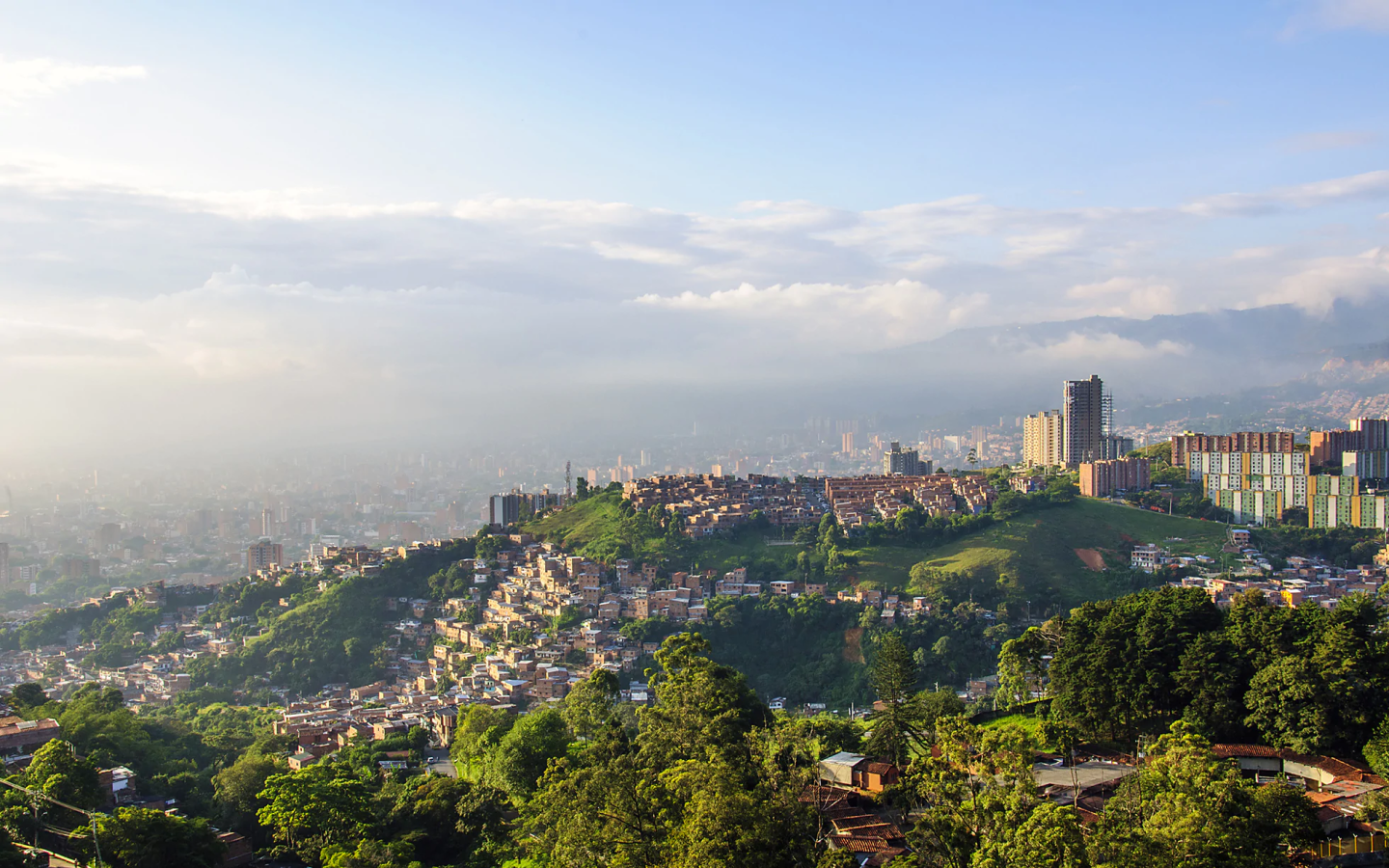 Medellín mountains